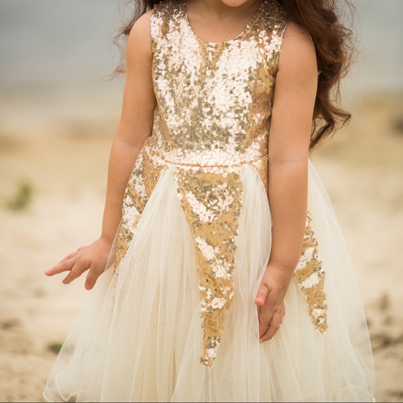 gold dress 4t